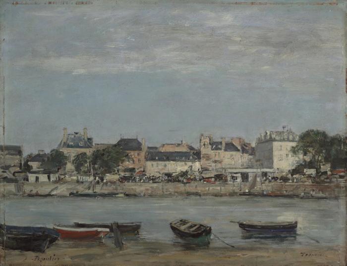 unknow artist Trouville oil painting picture